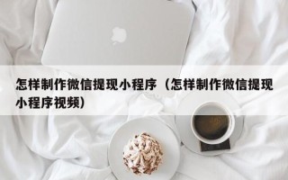 来宾怎样制作微信提现小程序（怎样制作微信提现小程序视频）